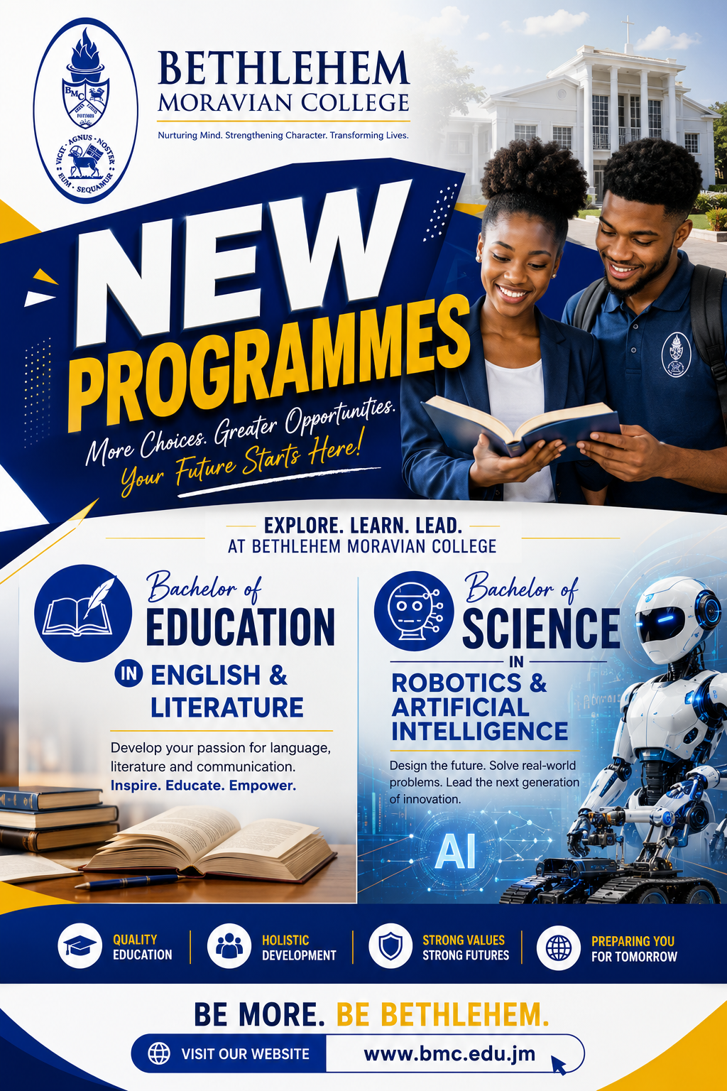 New Degree Programmes